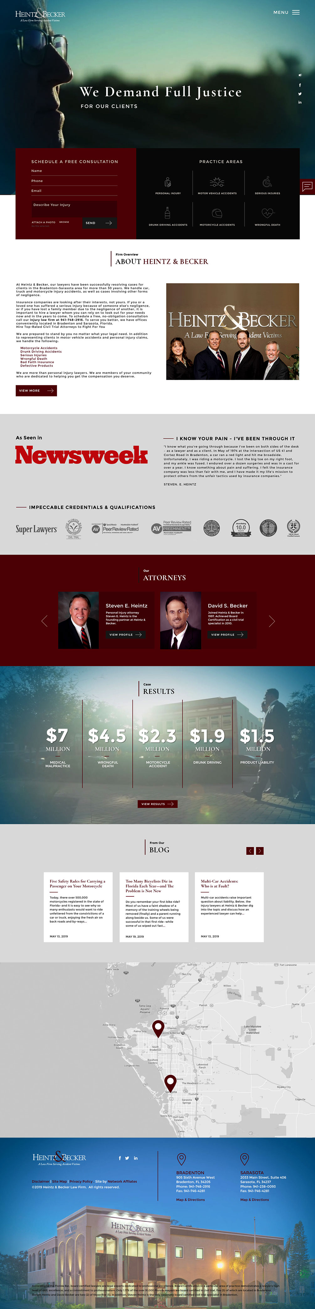 Heintz & Becker Website